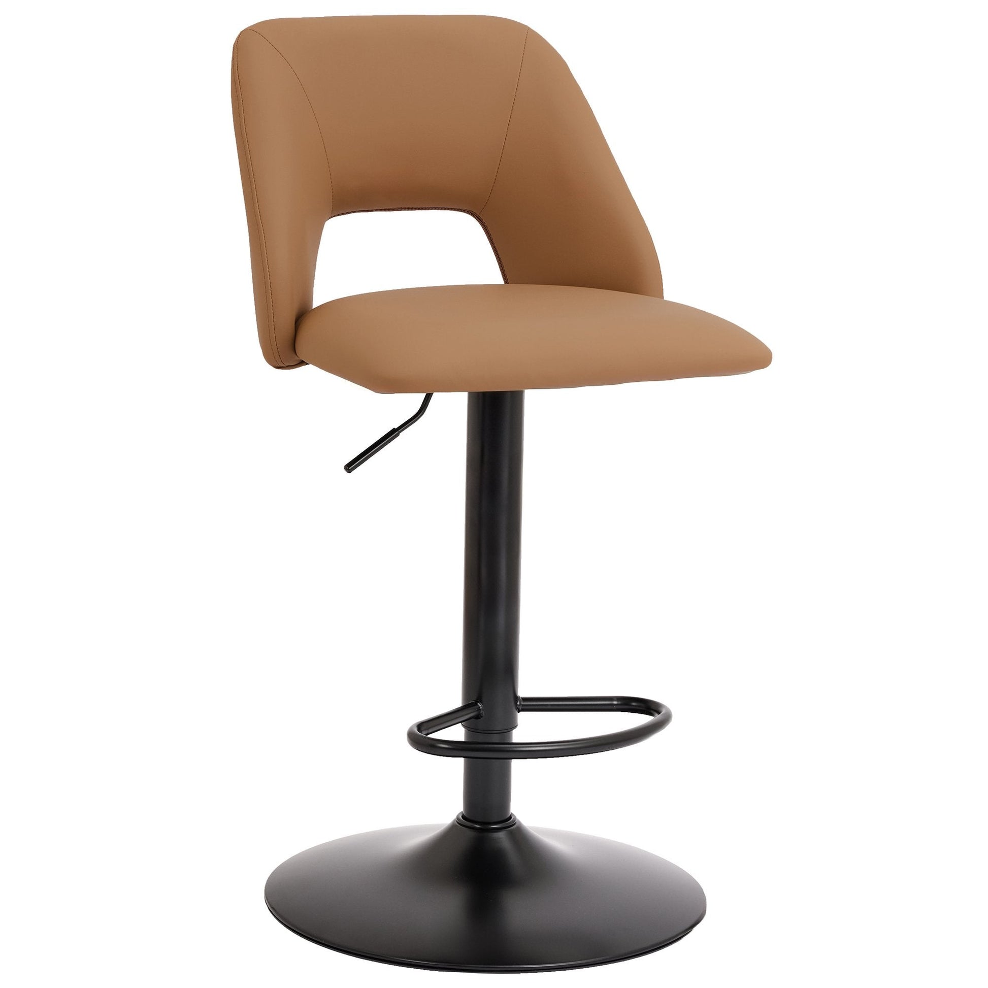 Adjustable Bar Stools Set of 2 | Adler Brown - Your Bar Stools Canada