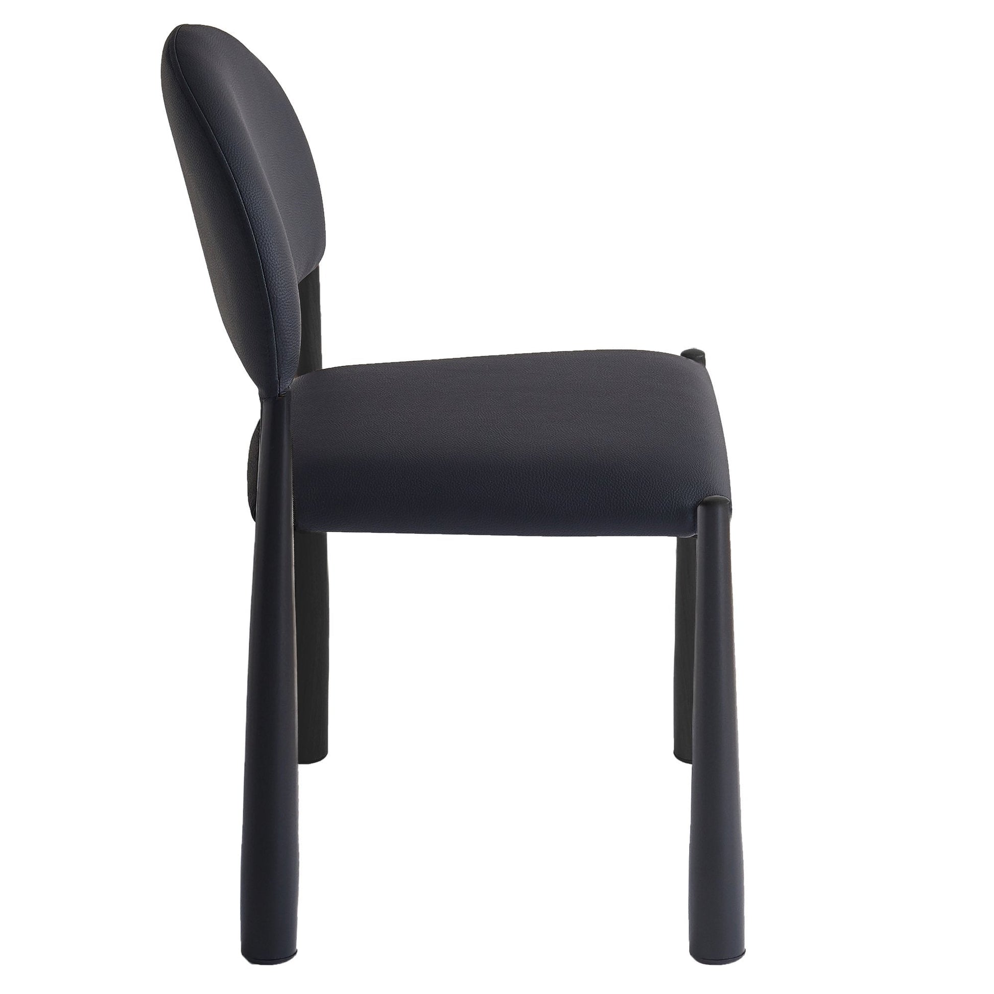 Auggie Black Dining Chairs Set of 4 | Black Base - Your Bar Stools Canada