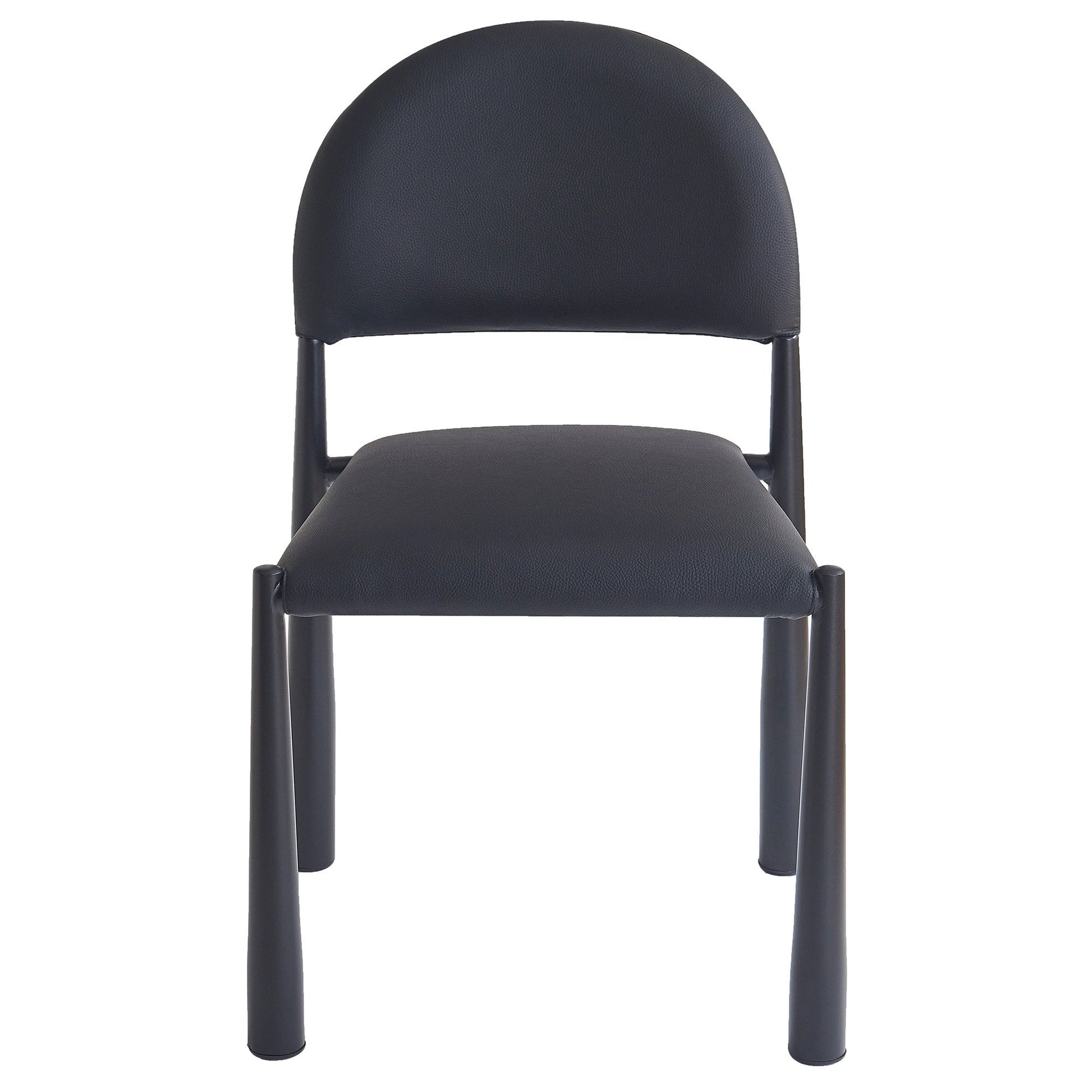 Auggie Black Dining Chairs Set of 4 | Black Base - Your Bar Stools Canada