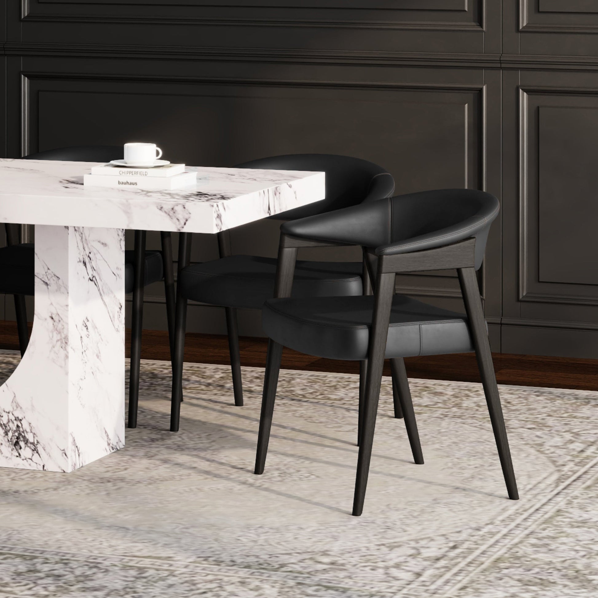 Bexley Dark Wood Dining Chair | Set of 2 - Your Bar Stools Canada