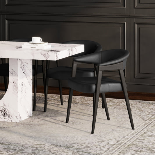 Bexley Dark Wood Dining Chair | Set of 2 - Your Bar Stools Canada