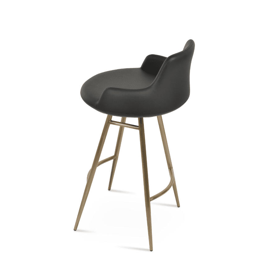 Black and Gold Bar Stools Dervish Galata - Your Bar Stools Canada