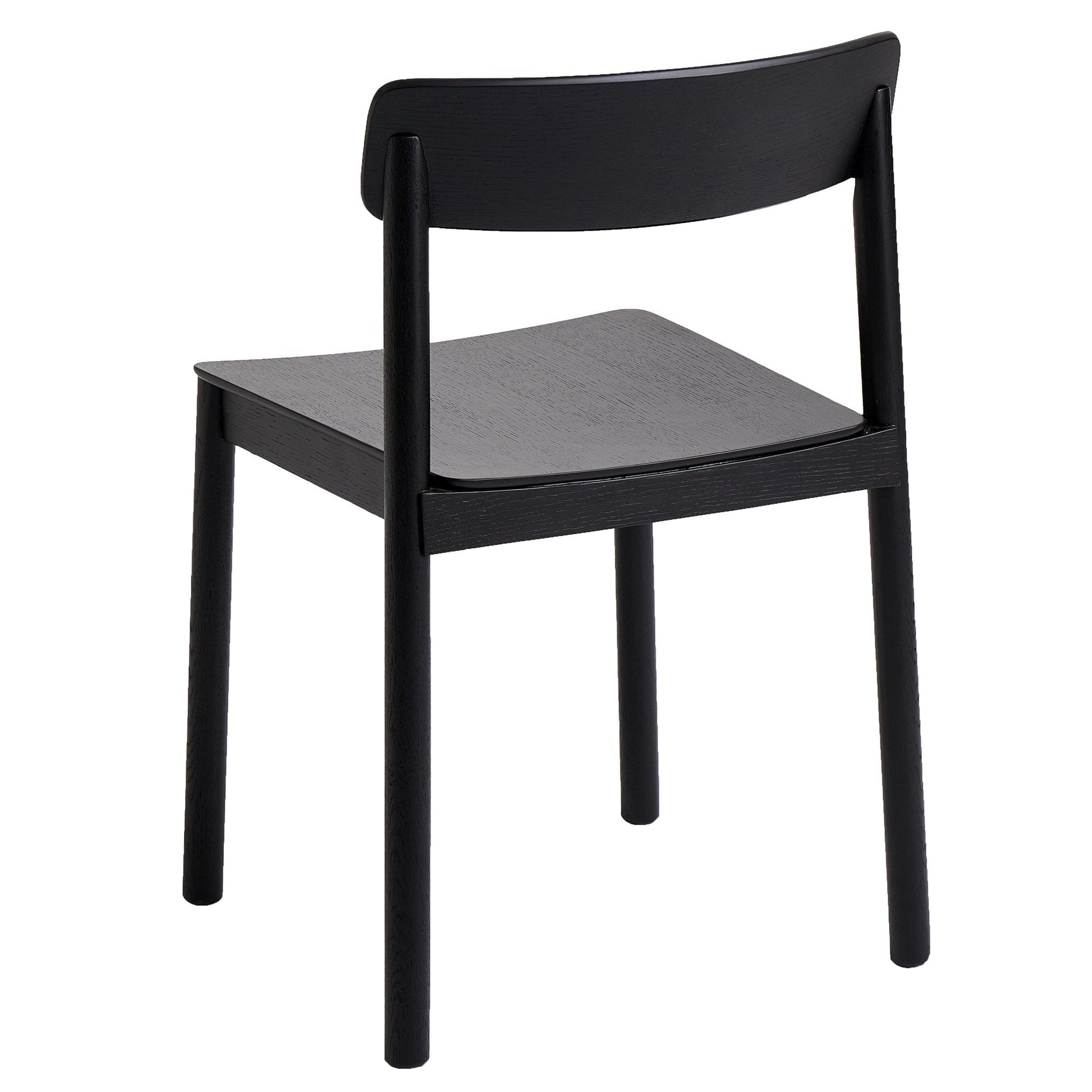 Black Dining Chairs Set of 4 – Felix Mid - Century Wood Chairs - Your Bar Stools Canada