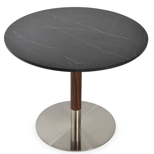 Black Marble Top Tango Restaurant Tables - Your Bar Stools Canada