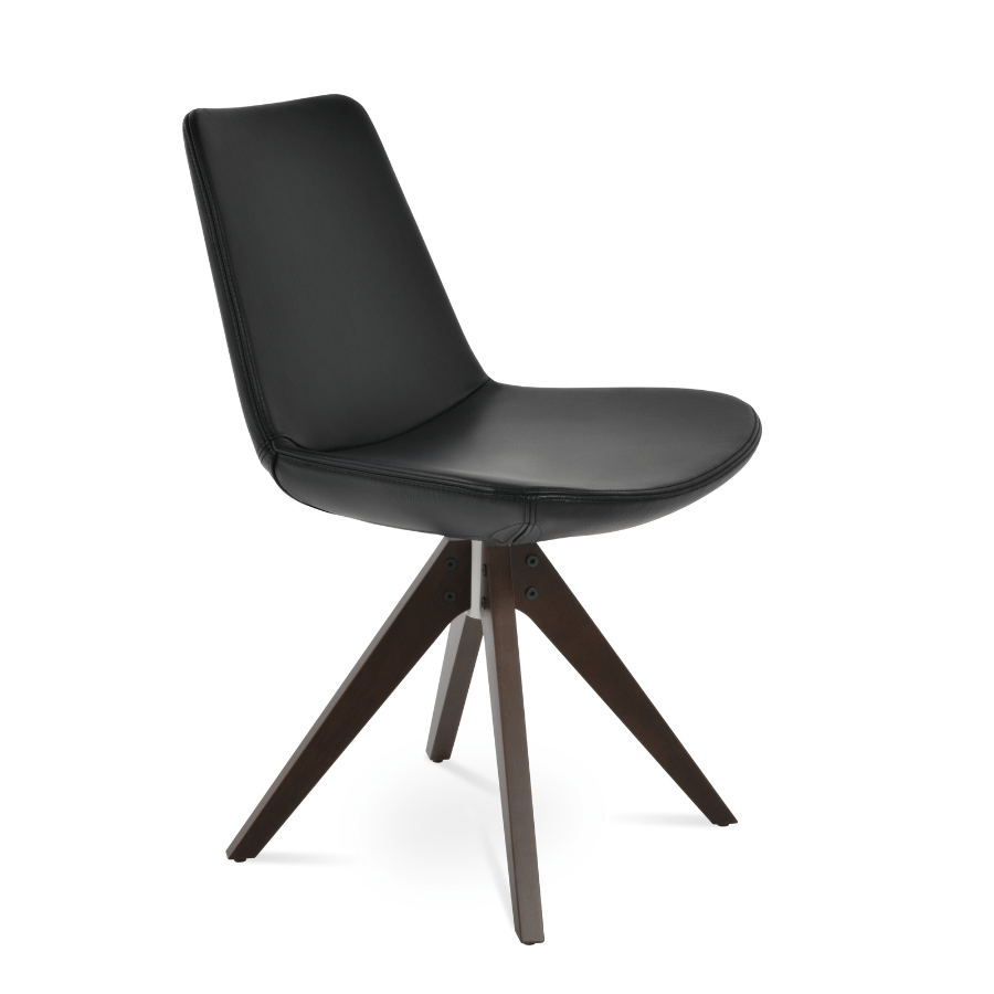 Black Swivel Chair | Eiffel Pyramid - Your Bar Stools Canada