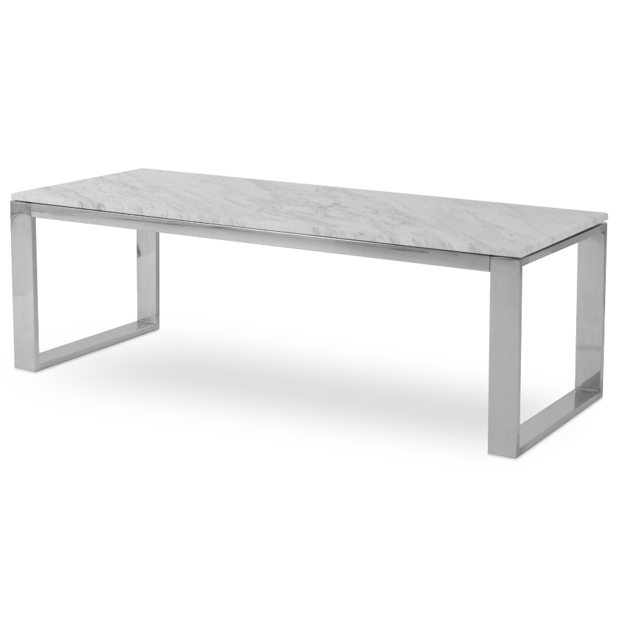 Calvin Rectangular Marble Coffee Table - Your Bar Stools Canada