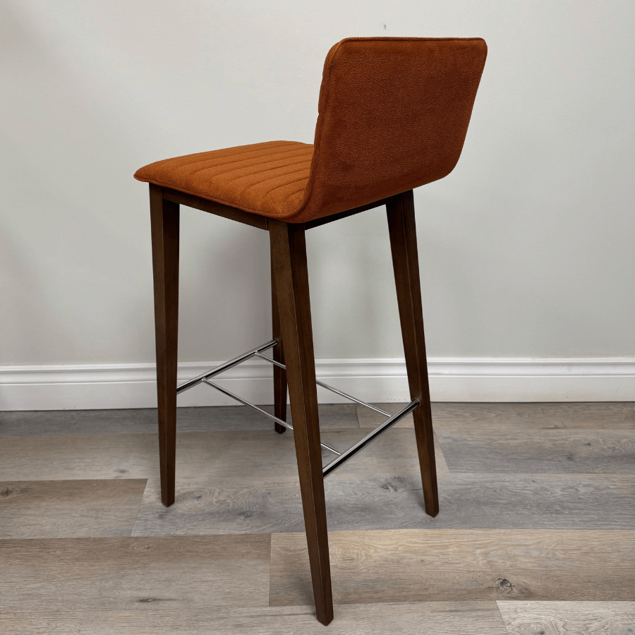 Corona Cognac Upholstered Counter Stools - Your Bar Stools Canada