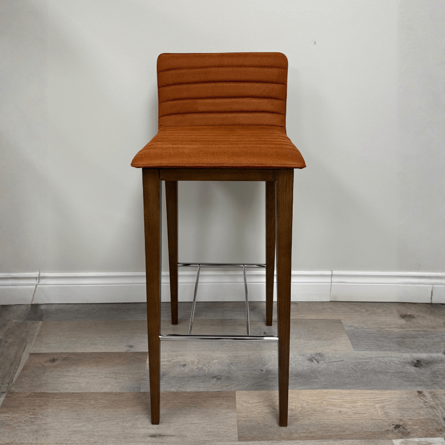 Corona Cognac Upholstered Counter Stools - Your Bar Stools Canada