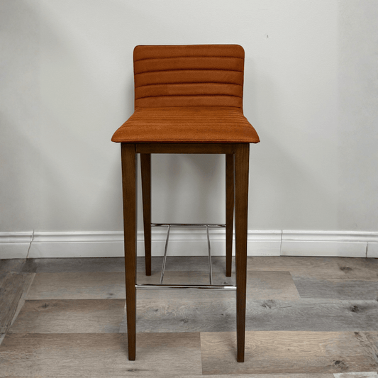 Corona Cognac Upholstered Counter Stools - Your Bar Stools Canada