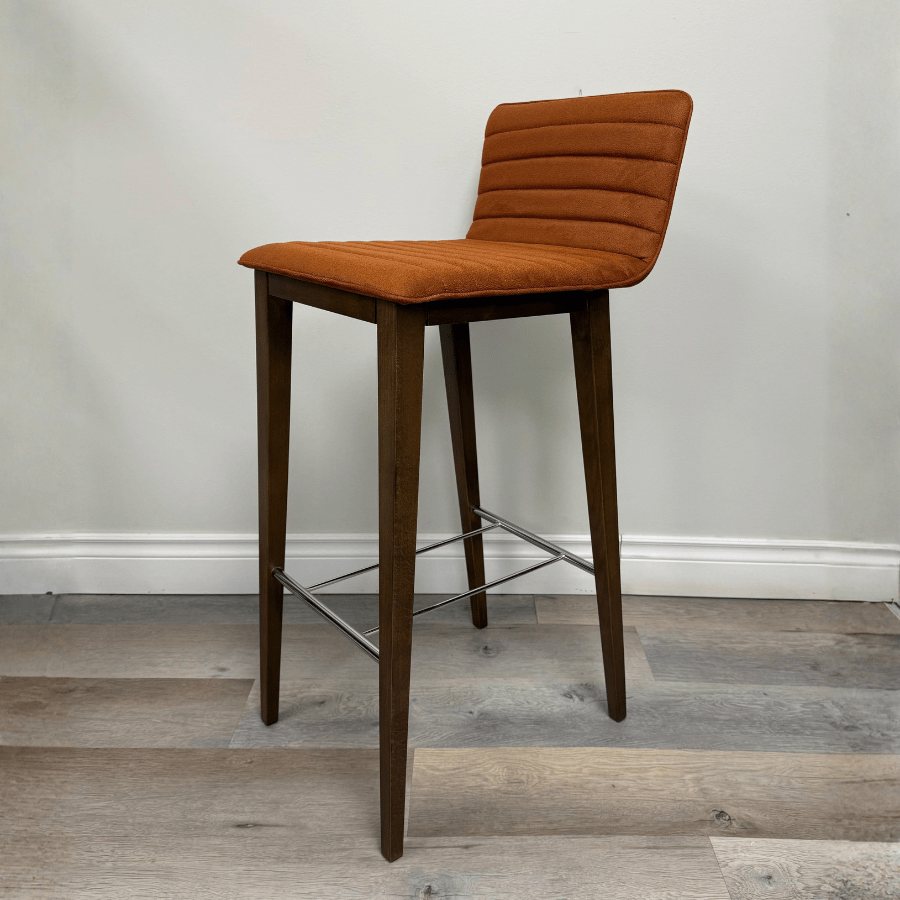 Corona Cognac Upholstered Counter Stools - Your Bar Stools Canada