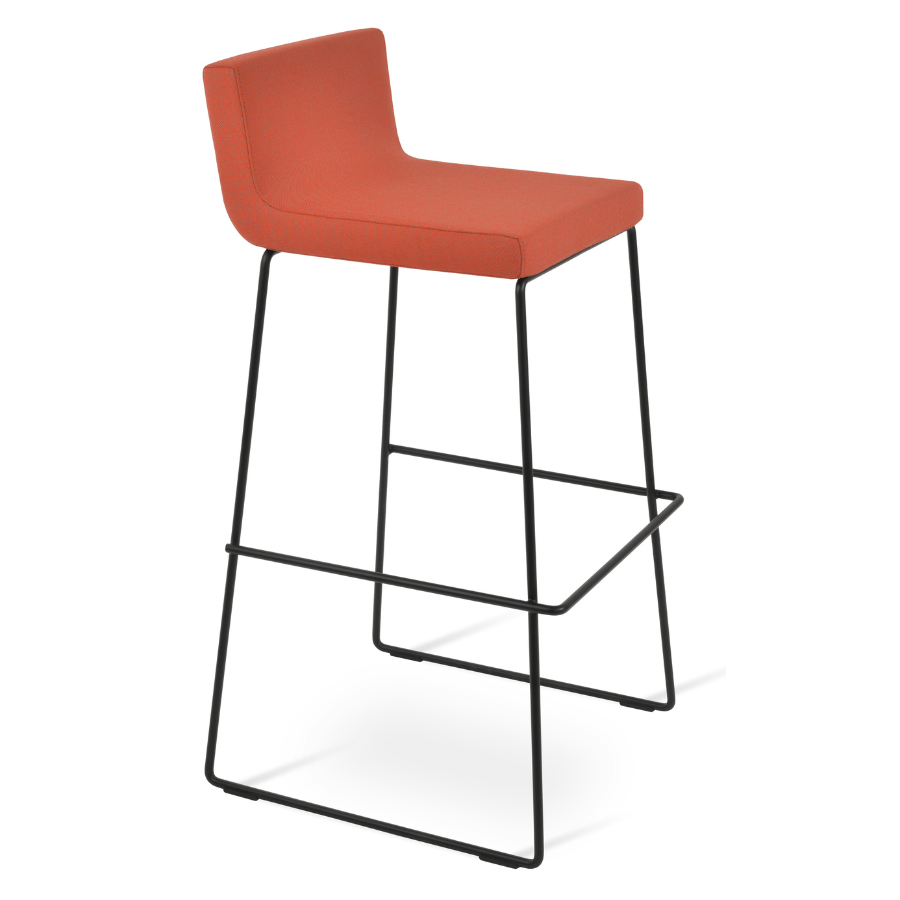 Dallas HB Orange Bar Stools - Your Bar Stools Canada