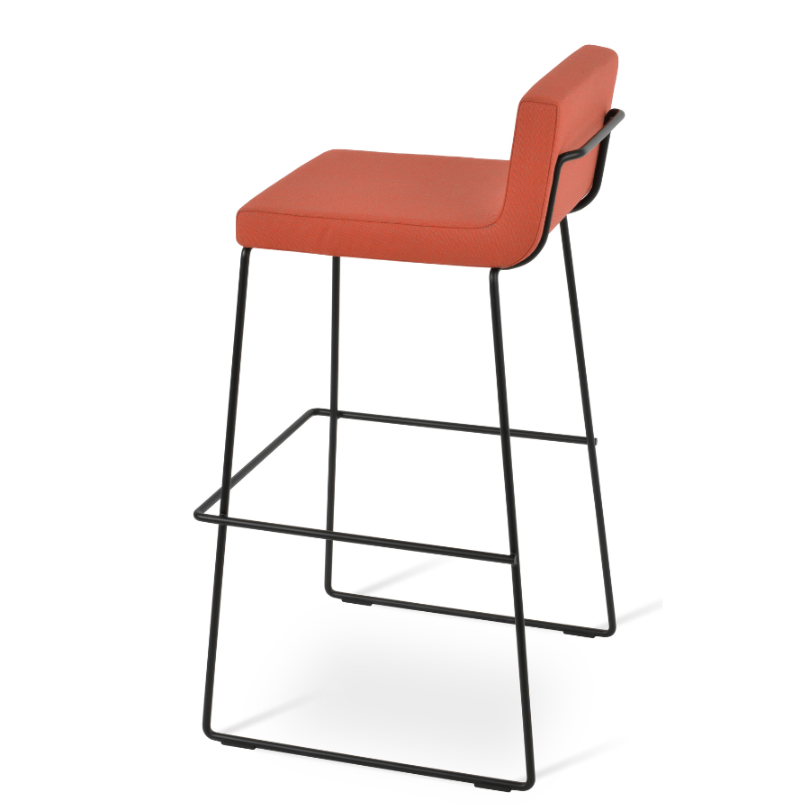Dallas HB Orange Bar Stools - Your Bar Stools Canada