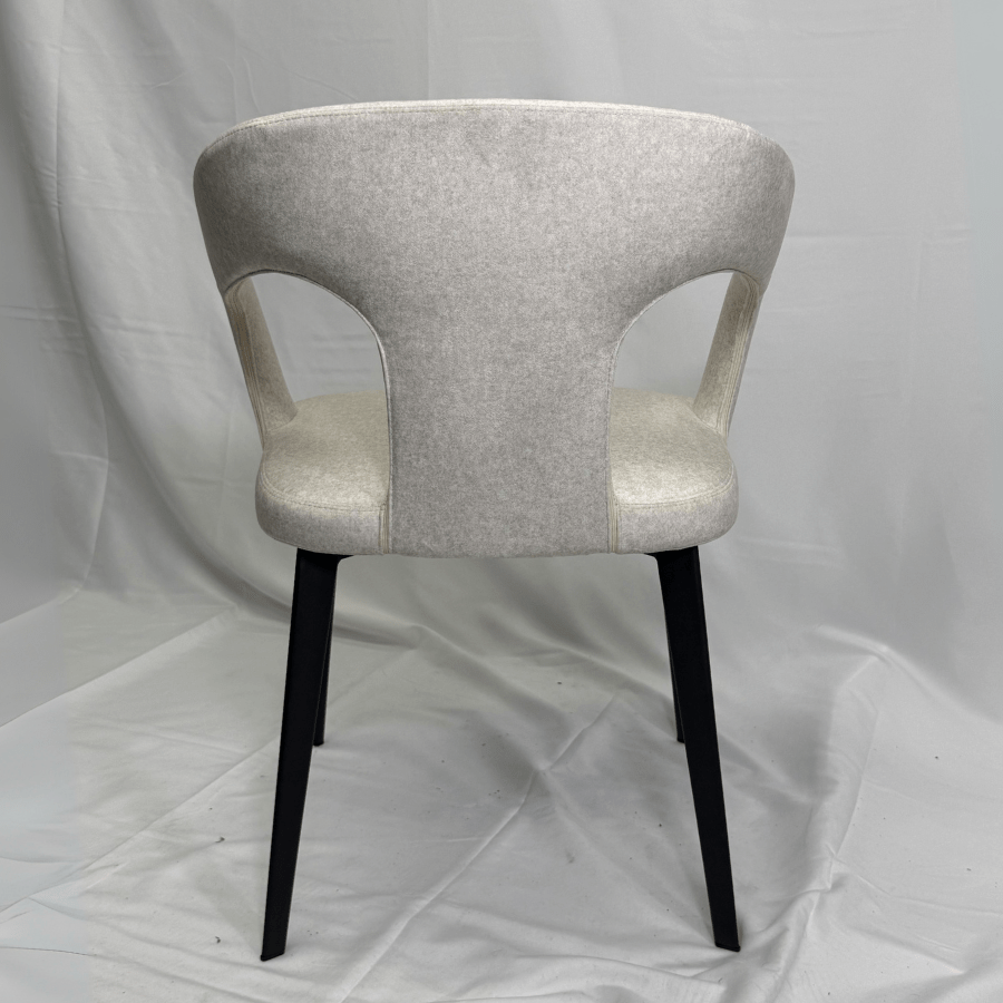 Daniels Taupe Velvet Dining Chairs - Your Bar Stools Canada