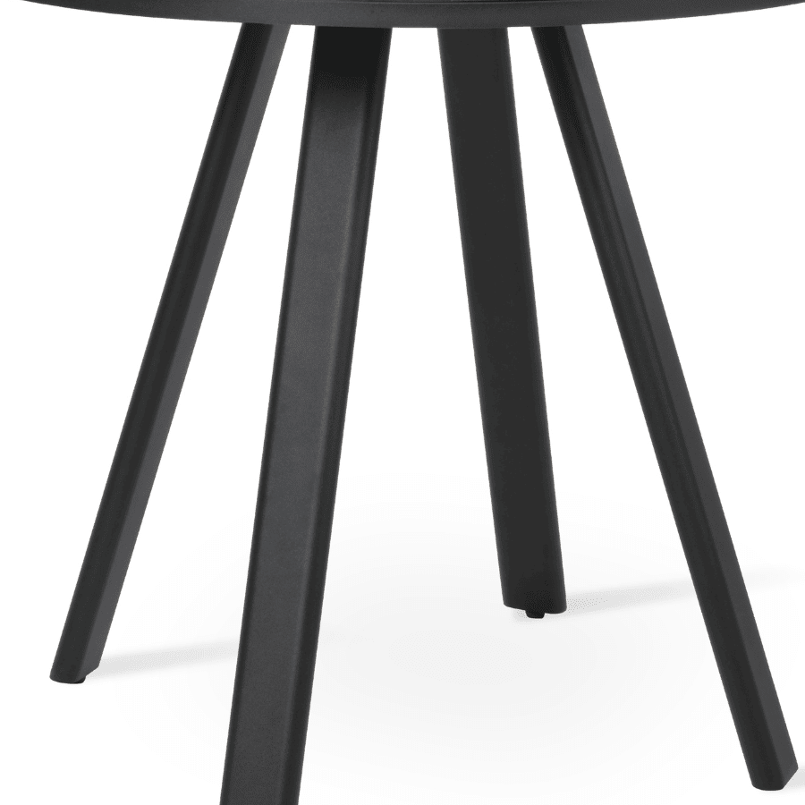 Denver Round Dining Table | Grey 40" Ceramic Top - Your Bar Stools Canada