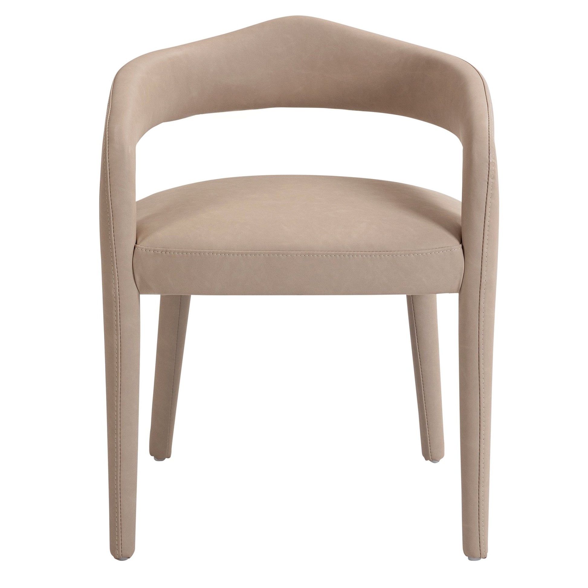 Dining Chairs Set of 2 | Caden Beige Leather - Your Bar Stools Canada