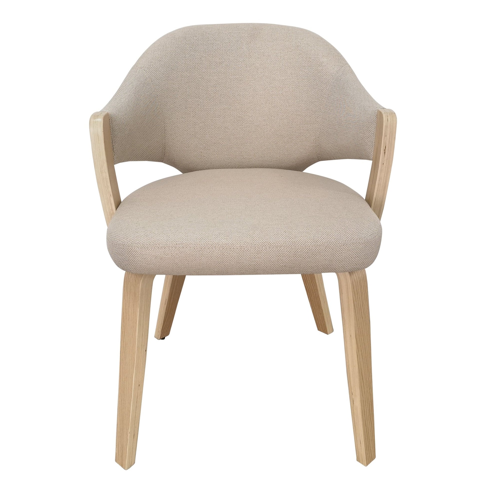 Dining Chairs Set of 2 | Freya Upholstered Beige|Natural - Your Bar Stools Canada