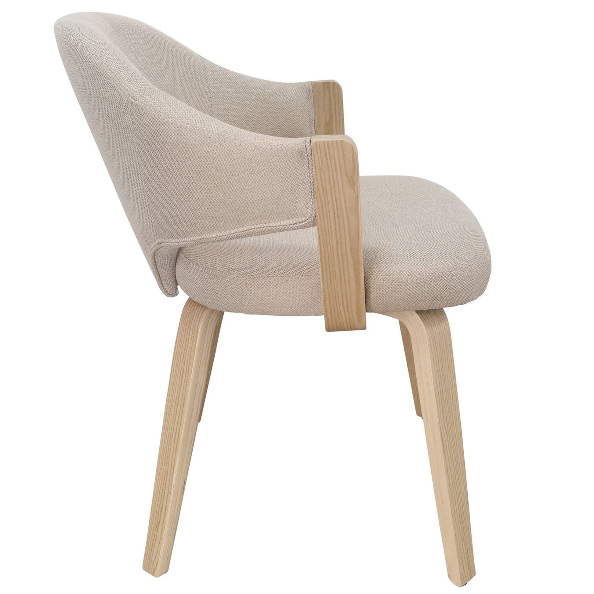 Dining Chairs Set of 2 | Freya Upholstered Beige|Natural - Your Bar Stools Canada