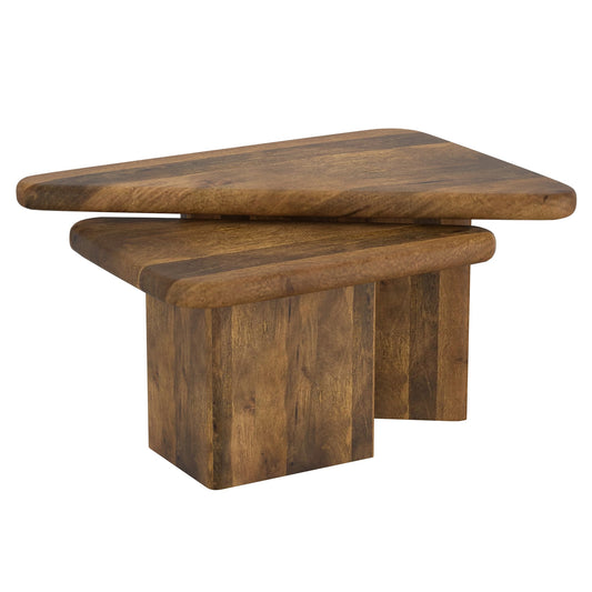Draco Wood Coffee Table Set - Your Bar Stools Canada