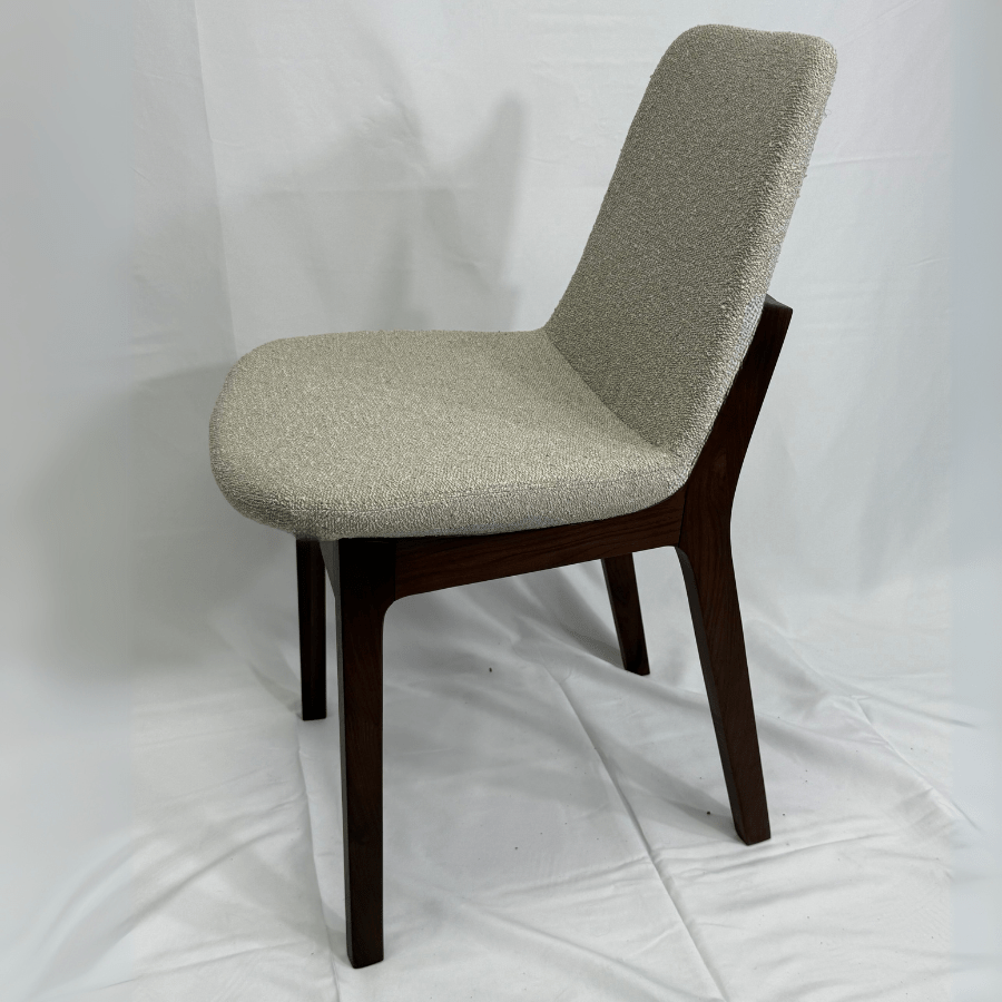 Eiffel HB Beige Boucle Dining Room Chairs - Your Bar Stools Canada