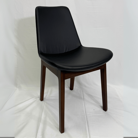 Eiffel HB Black Faux Leather Dining Chairs - Your Bar Stools Canada