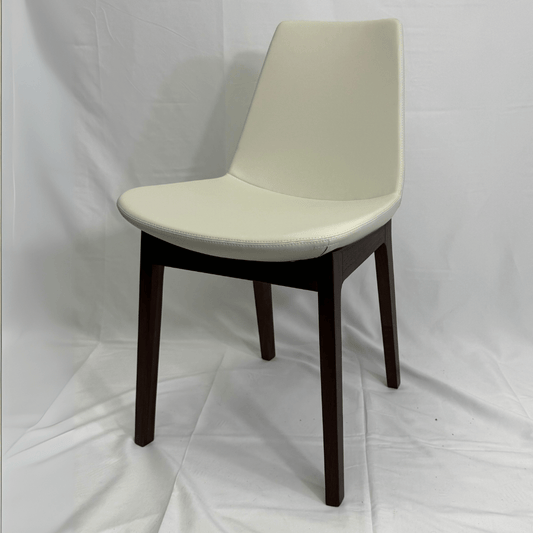 Eiffel HB Cream Leather Dining Chairs - Your Bar Stools Canada