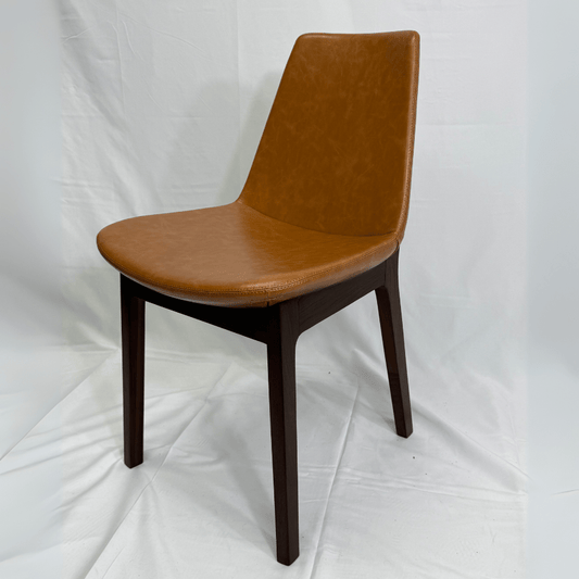 Eiffel HB Tan Leather Dining Chair - Your Bar Stools Canada