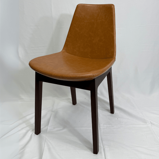 Eiffel HB Tan Leather Dining Chair - Your Bar Stools Canada