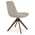 Eiffel Swivel Dining Chairs | Beige Boucle - Your Bar Stools Canada