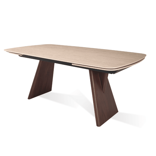 Extendable Table | Sardis Natural Italian Ceramic Top - Your Bar Stools Canada