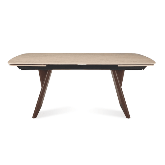 Extendable Table | Sardis Natural Italian Ceramic Top - Your Bar Stools Canada