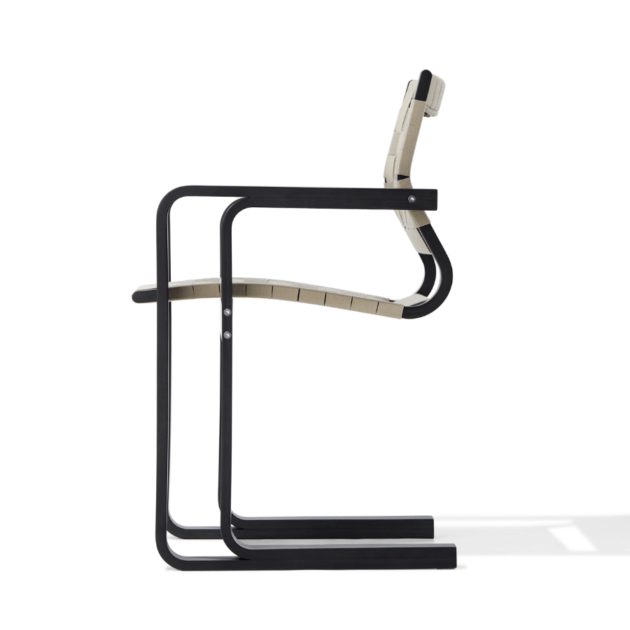 Flamingo Black Cantilever Chair - Your Bar Stools Canada