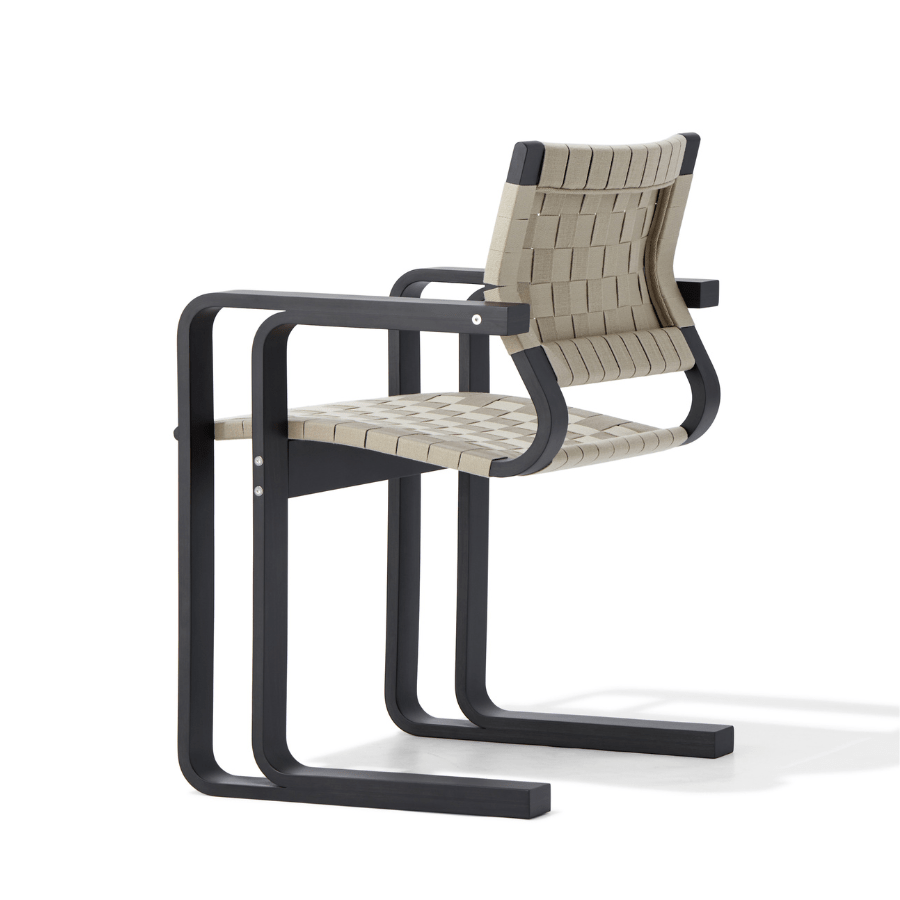 Flamingo Black Cantilever Chair - Your Bar Stools Canada