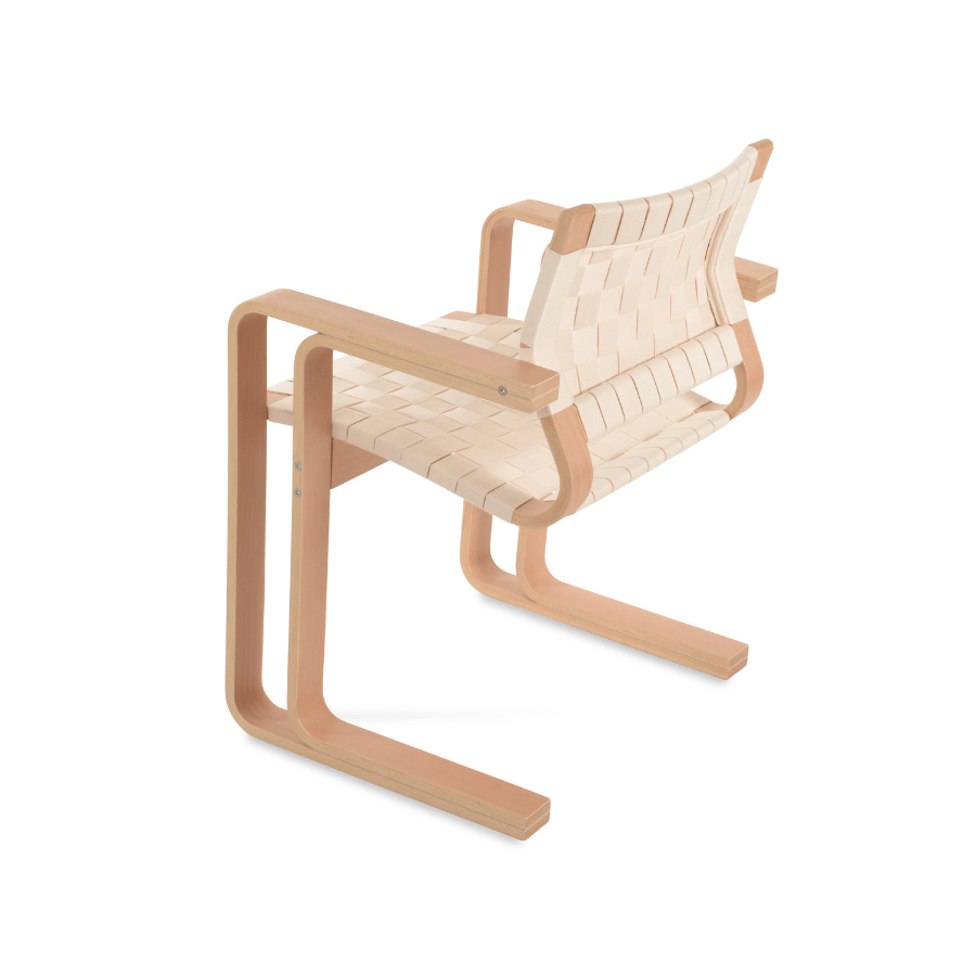 Flamingo White Cantilever Chair - Your Bar Stools Canada