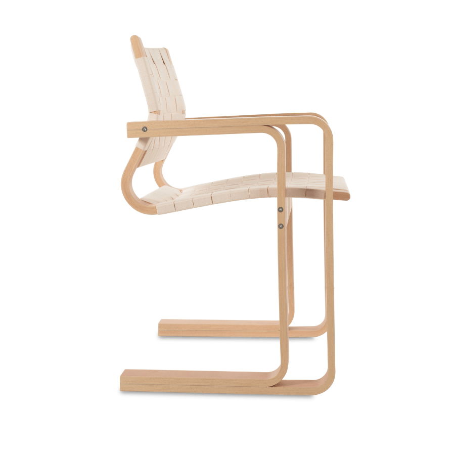 Flamingo White Cantilever Chair - Your Bar Stools Canada