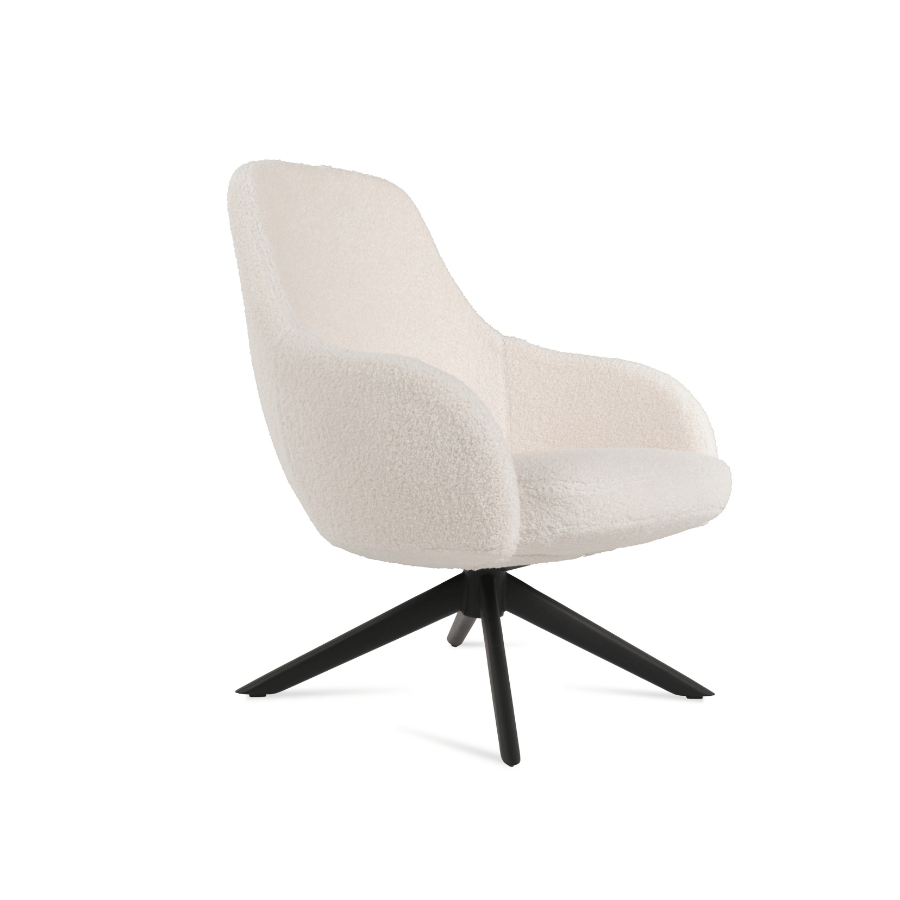 Gazel Boucle Swivel Accent Chair - Your Bar Stools Canada