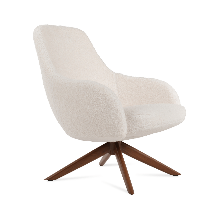 Velvet and Boucle Bar Stools and Chairs