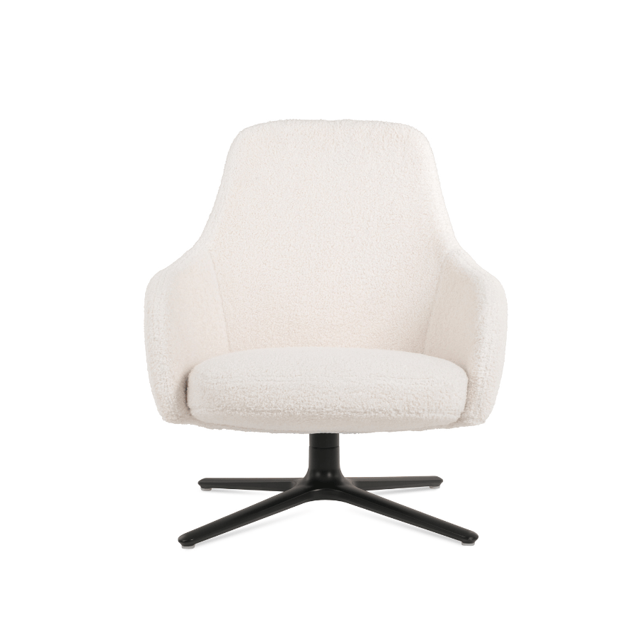 Gazel Boucle Swivel Accent Chair - Your Bar Stools Canada