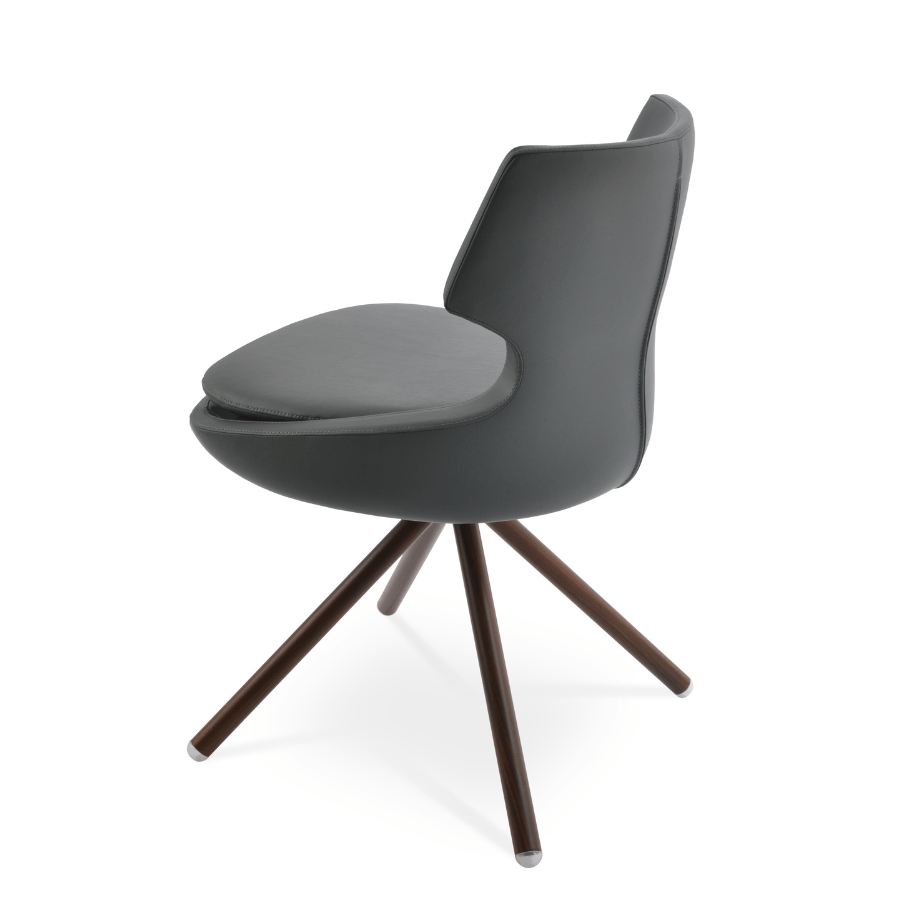 Grey Swivel Chair | Patara Stick - Your Bar Stools Canada