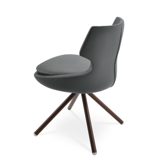 Grey Swivel Chair | Patara Stick - Your Bar Stools Canada