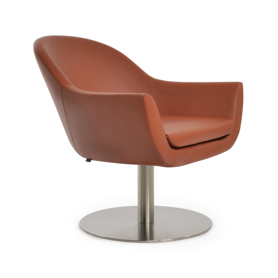 Madison Tan Swivel Accent Chair - Your Bar Stools Canada