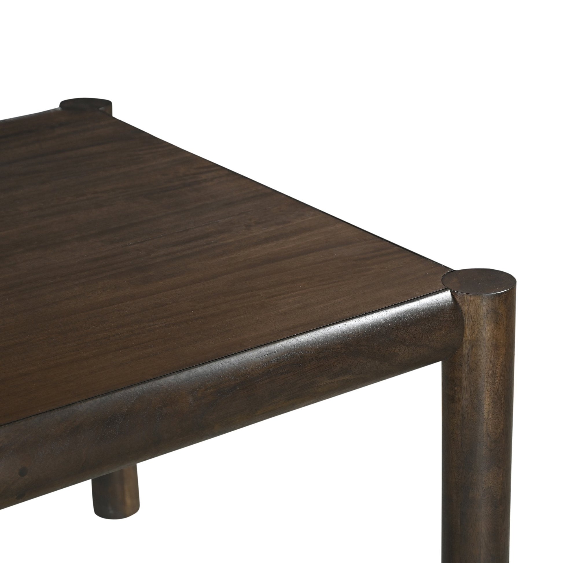 Mango Rectangular Dining Table 79" | Advik Mid - Century Wood Table - Your Bar Stools Canada
