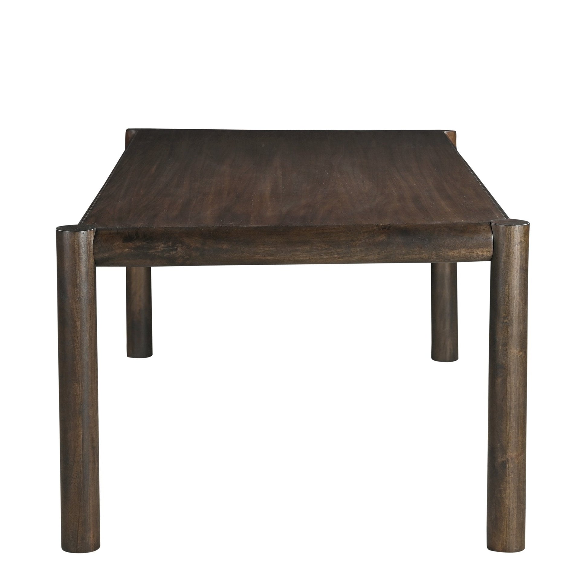 Mango Rectangular Dining Table 79" | Advik Mid - Century Wood Table - Your Bar Stools Canada