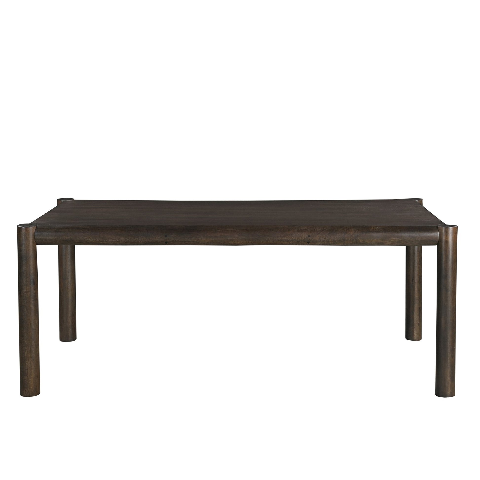 Mango Rectangular Dining Table 79" | Advik Mid - Century Wood Table - Your Bar Stools Canada