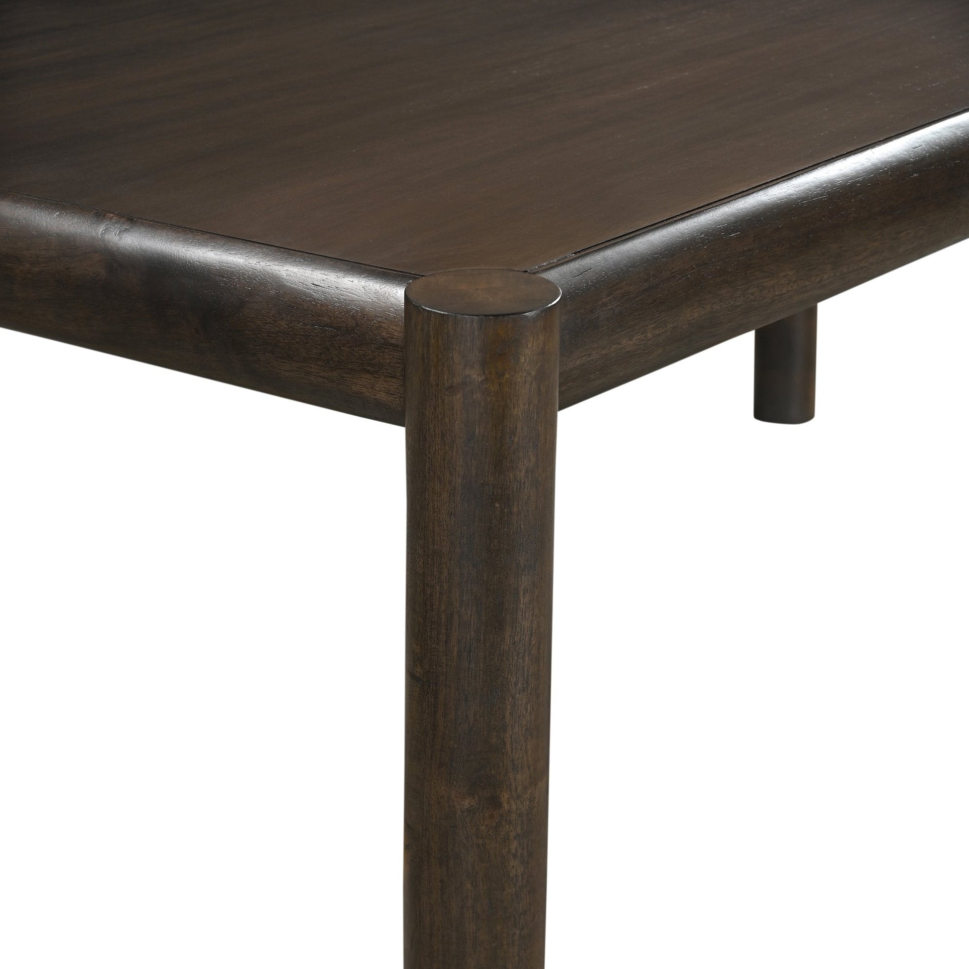 Mango Rectangular Dining Table 79" | Advik Mid - Century Wood Table - Your Bar Stools Canada