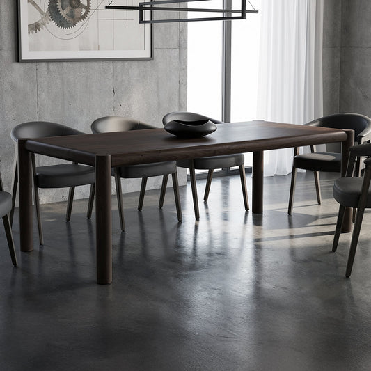 Mango Rectangular Dining Table 79" | Advik Mid - Century Wood Table - Your Bar Stools Canada