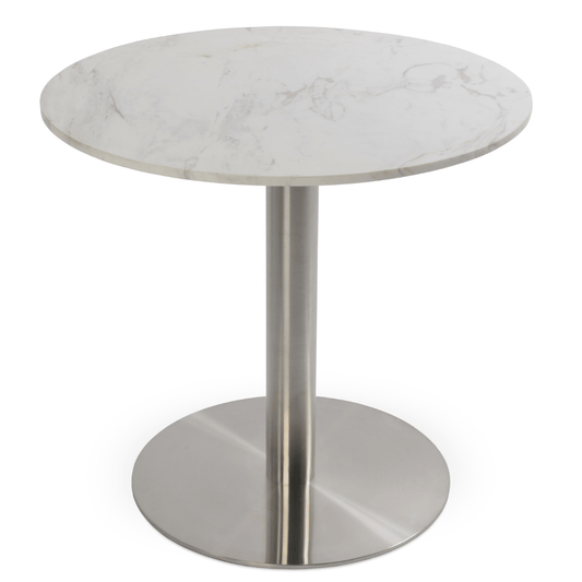 Marble Table Top Tango Restaurants Table - Your Bar Stools Canada