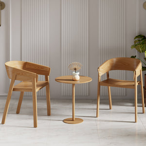 Mateo Light Wood Dining Chairs | Set of 2 - Your Bar Stools Canada