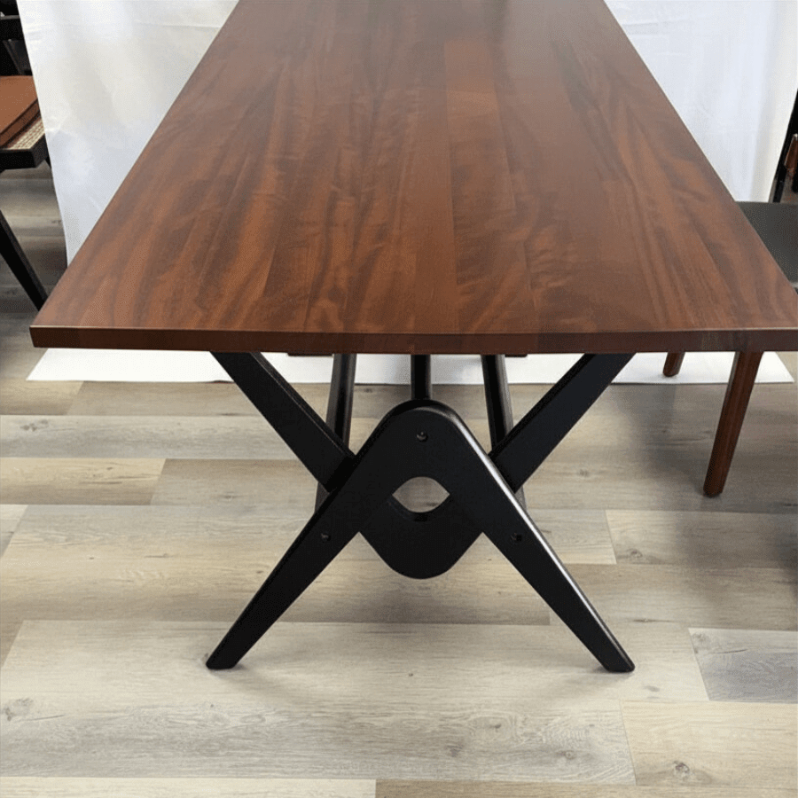 Mid Century Modern Dining Table Pierre J - Your Bar Stools Canada