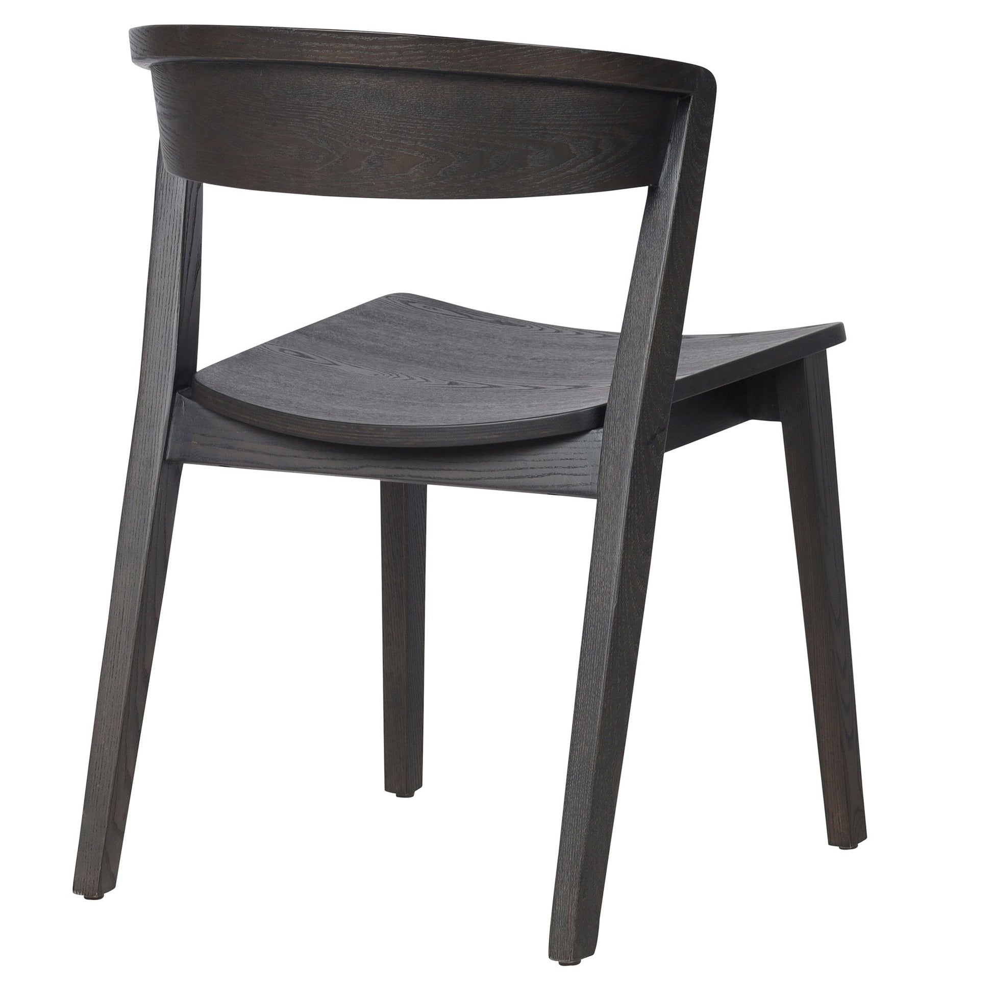 Mocha Dining Chairs Set of 2 | Nicco Mid - Century Wood Chairs - Your Bar Stools Canada
