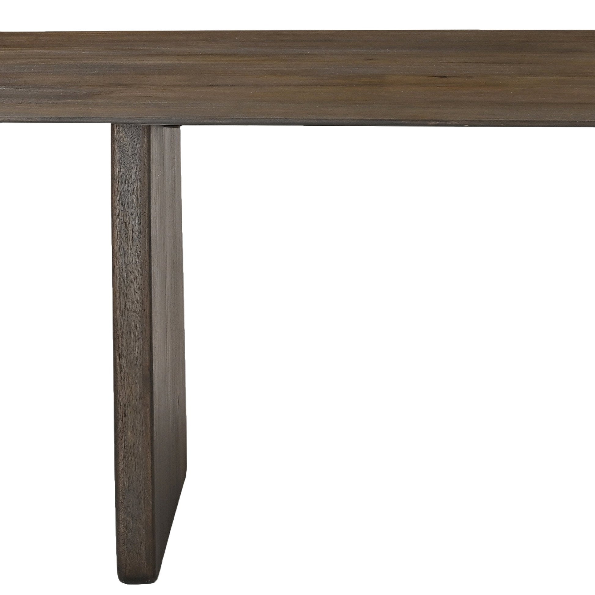 Mocha Rectangular Dining Table 78 Inch – Bazul Modern Wood Table - Your Bar Stools Canada
